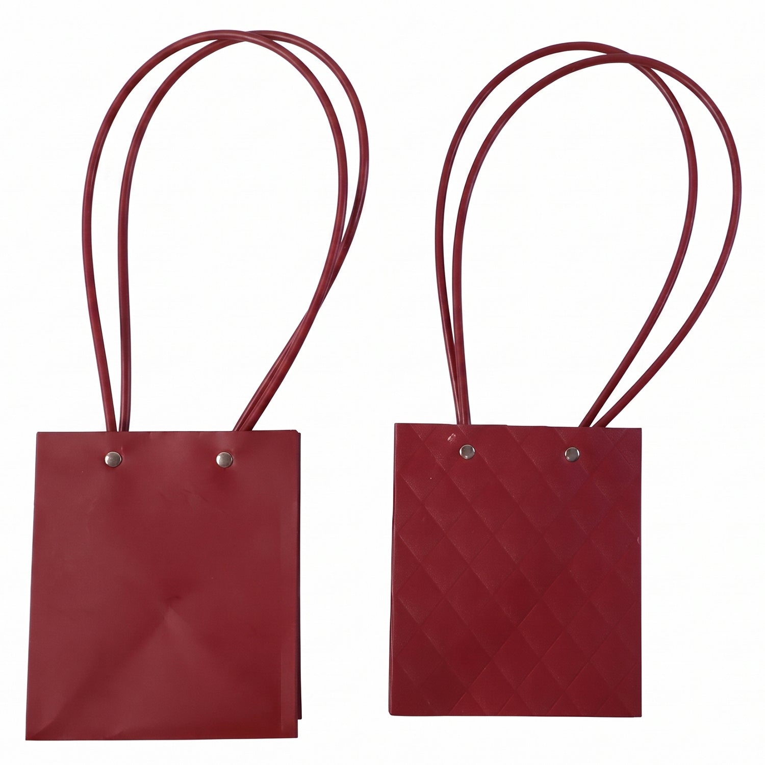 Flower packaging bag white bg