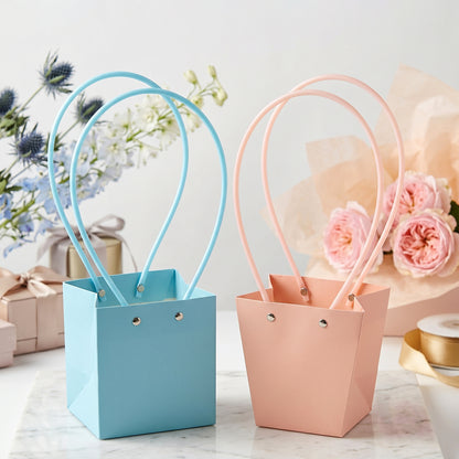 Flower bag handle detail