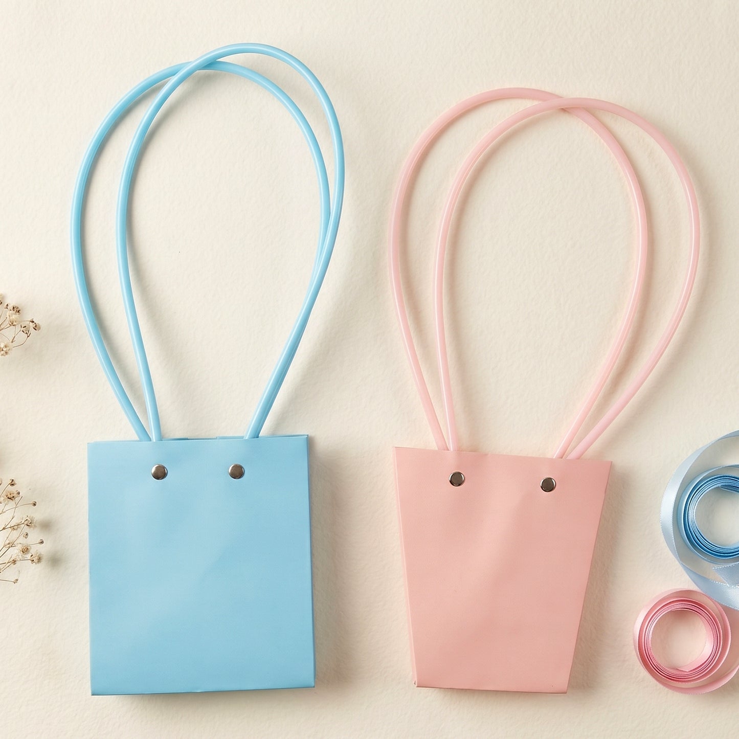 Flower bag bouquet use