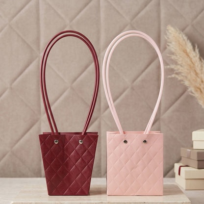 Flower bag bouquet use