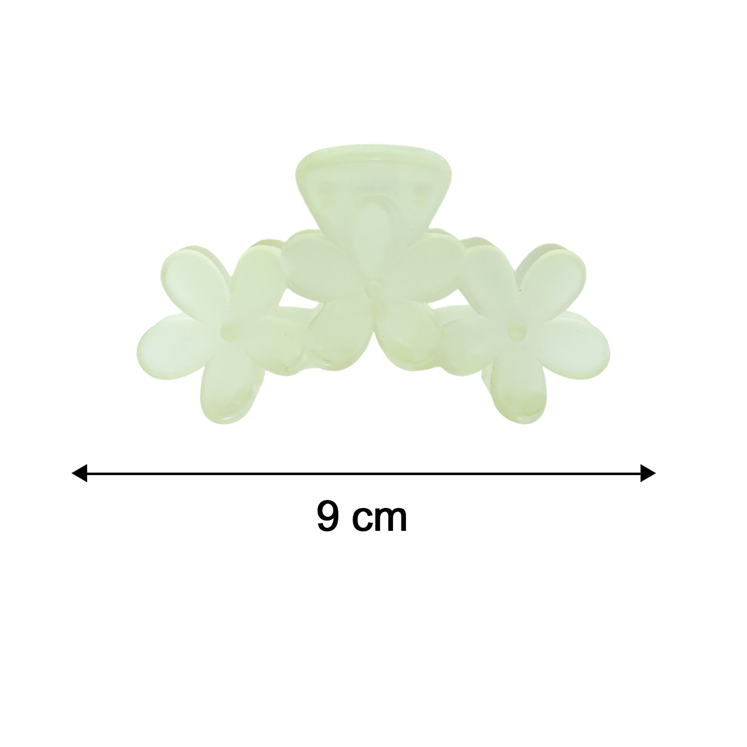 Elegant Floral Design Hair Claw Clip for Women (1 Pc)