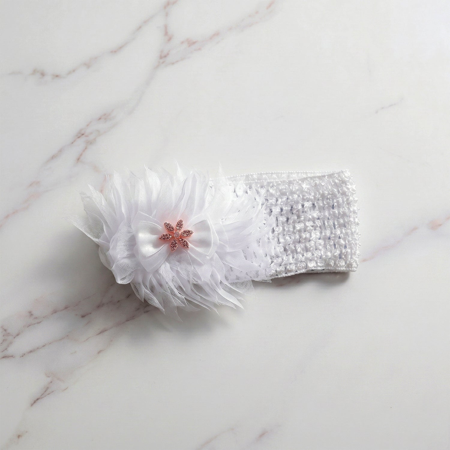 Floral Headband on white background