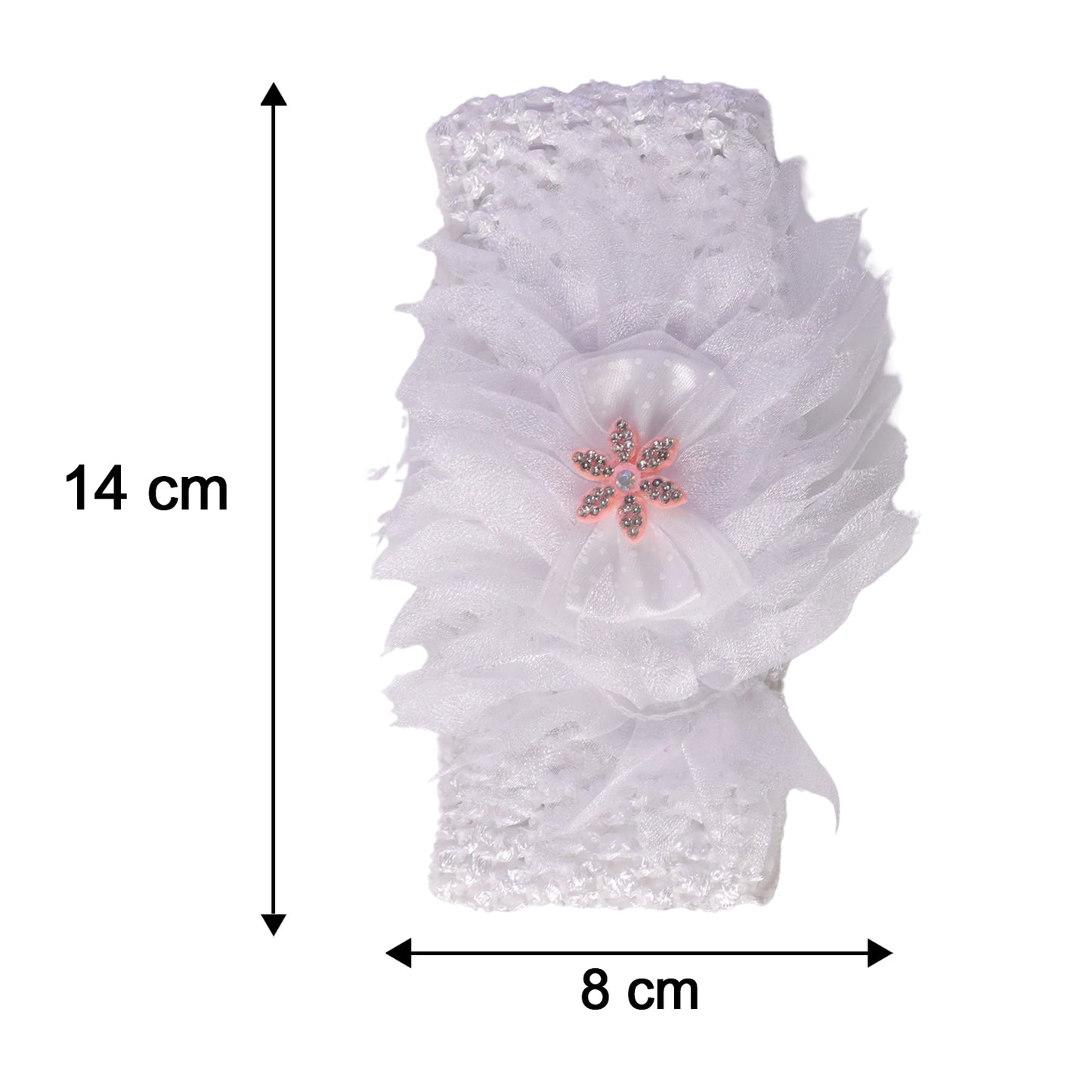 Size reference for baby headband