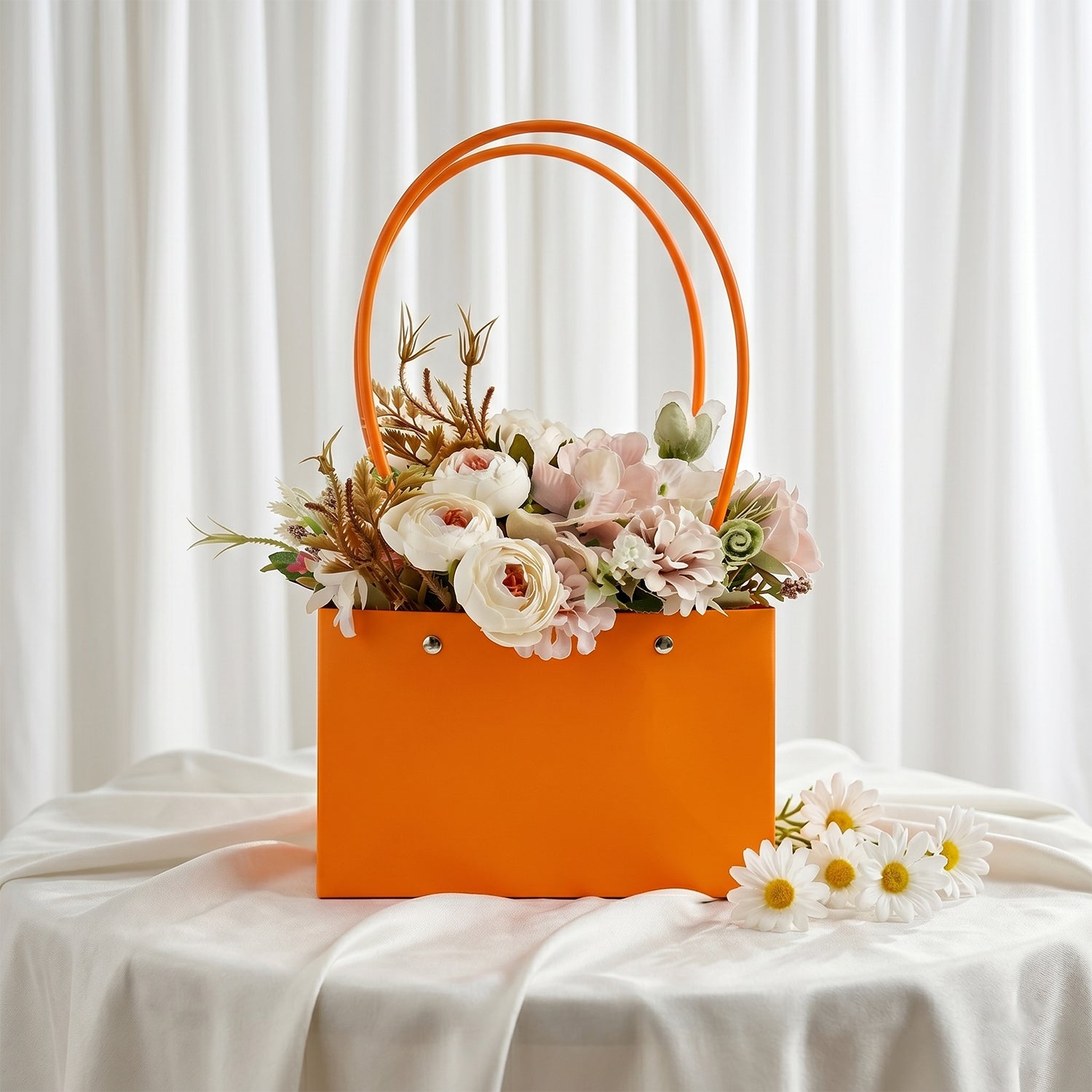 Flower bag handle detail