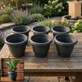 Plastic Flower Pot Planter Set – Ideal for Indoor & Outdoor Gardens