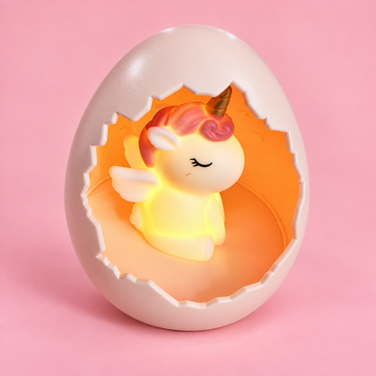 Whimsical Unicorn Egg Night Lamp