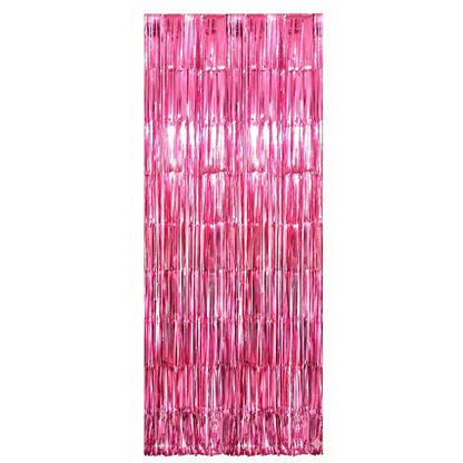 Decorative Foil Fringe Curtain for Birthday & Party Decoration