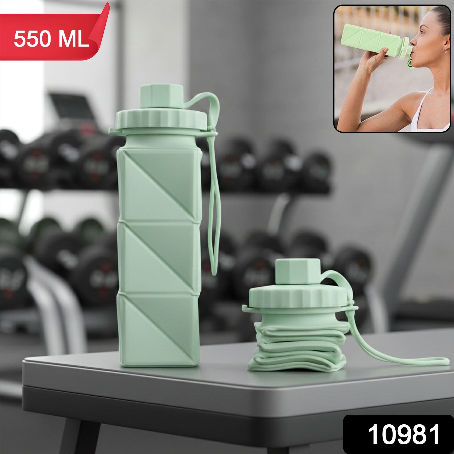 Foldable Water Bottle