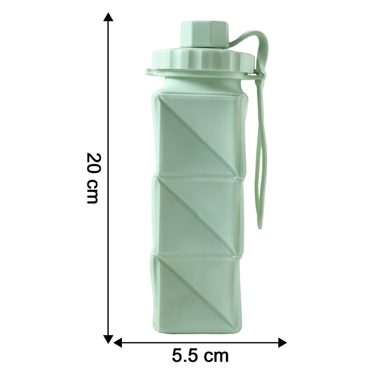 Premium Foldable Collapsible Water Bottle (1 Pc)