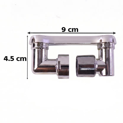Rotatable Faucet Splash Head Extension, Swivel Arm Tap Nozzle Attachment (1 Pc)