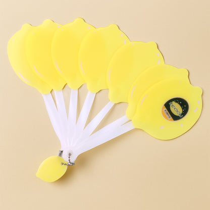 Lemon-Shape Hand Fan - (1 Pc)