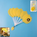 Lemon-Shape Hand Fan – Portable Foldable Cooling with Keychain
