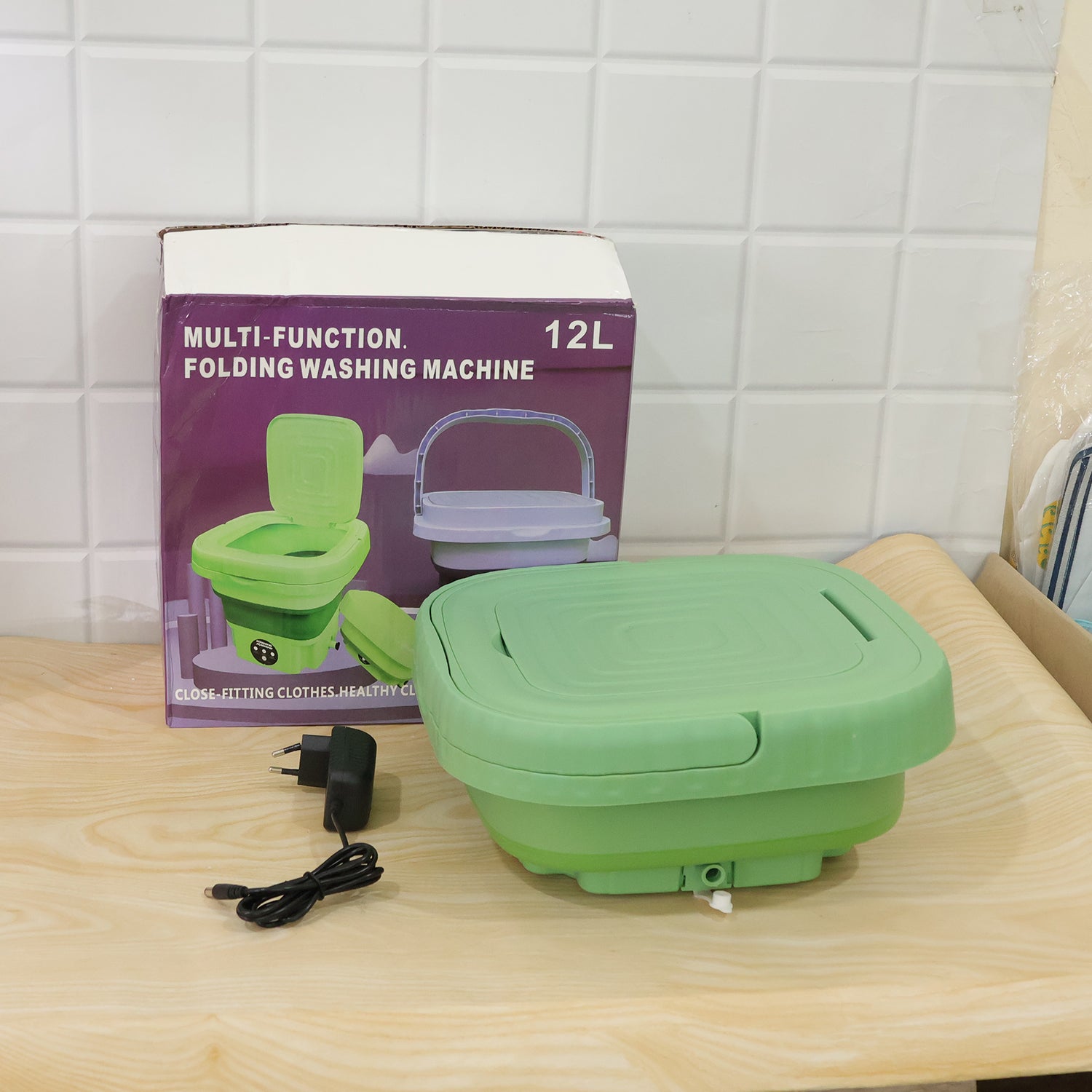 Portable Washing Machine – Mini Folding Washer for Delicates | DeoDap
