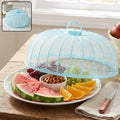 Plastic Mesh Food Cover Dome with Handle for Dining Table 21x10 Cm (1 Pc)