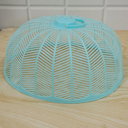 Plastic Mesh Food Cover Dome with Handle for Dining Table 21x10 Cm (1 Pc)