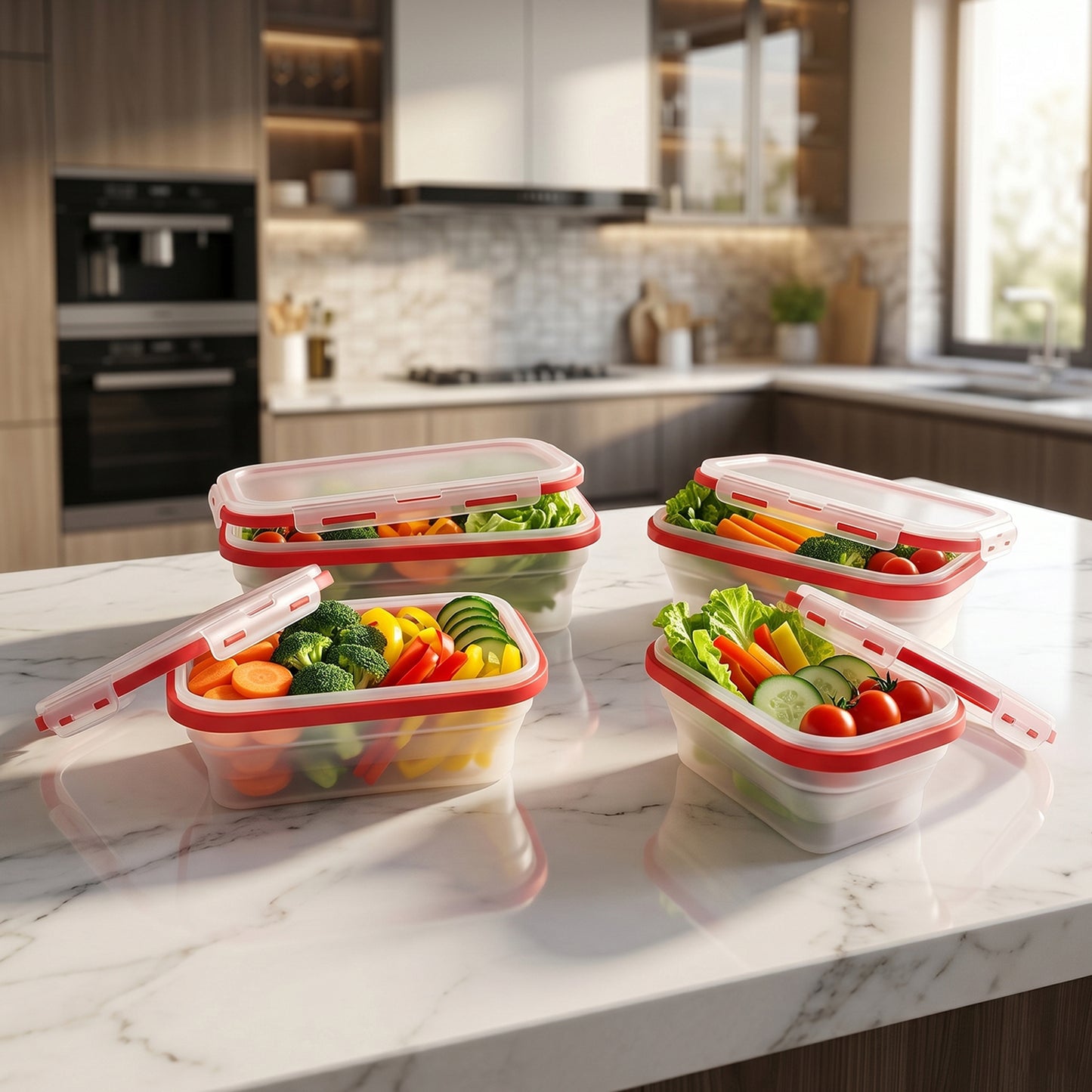 Food storage container fridge use