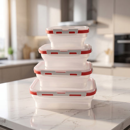 Foldable container kitchen use