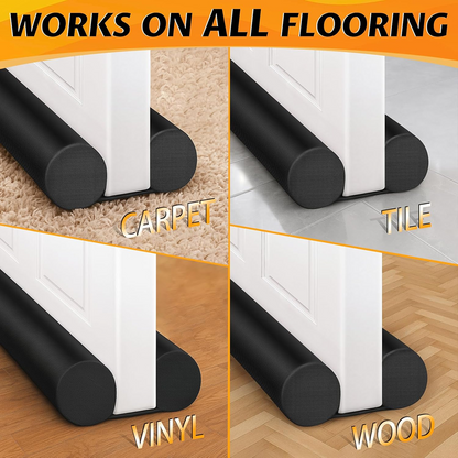 Door Seal Twin Draught Draft Guard