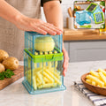 2 in 1 Potato Chipser and Slicer with Dual Blades for Fries (1 Pc)