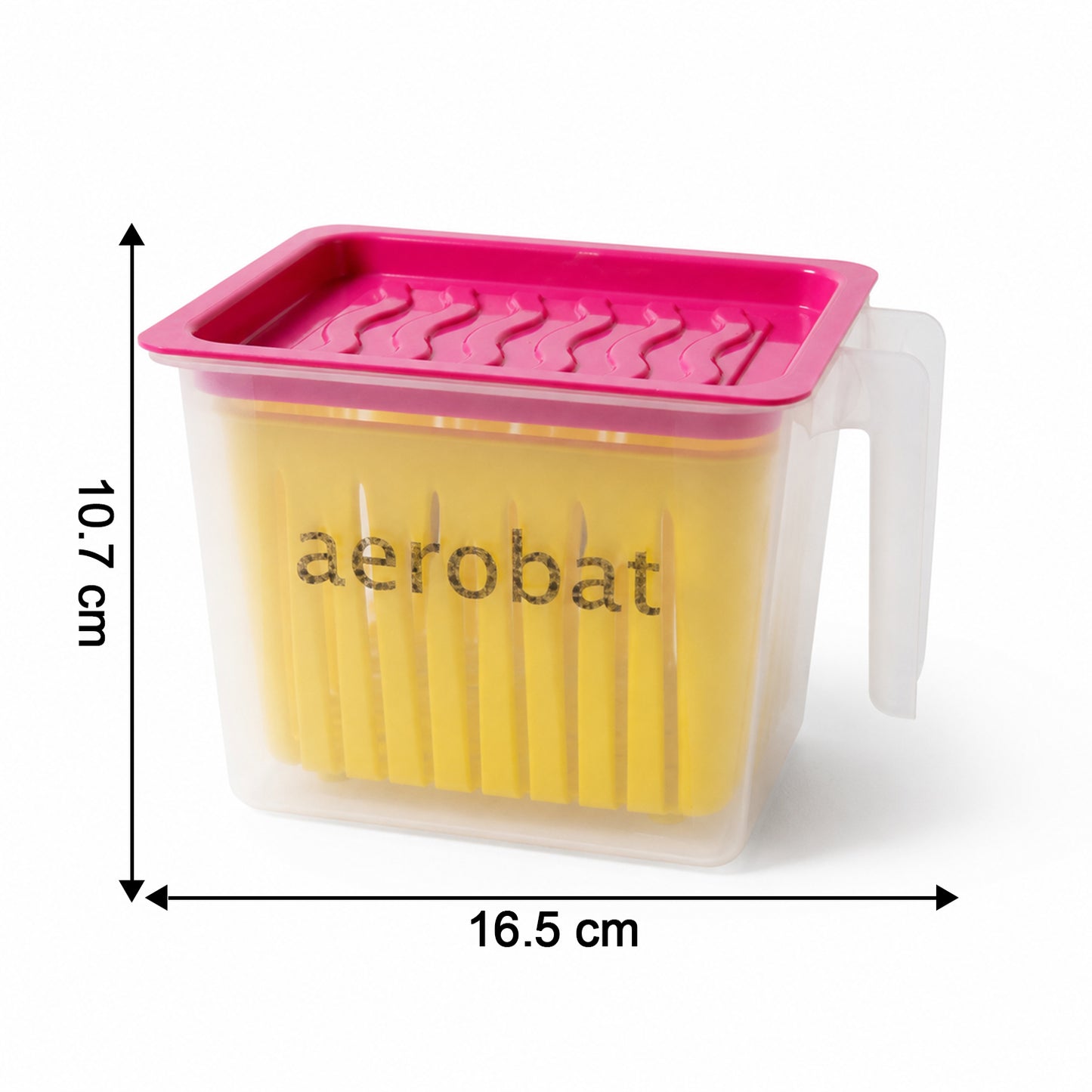 Fridge Storage Containers – 4 Pcs Plastic Set | Organivo