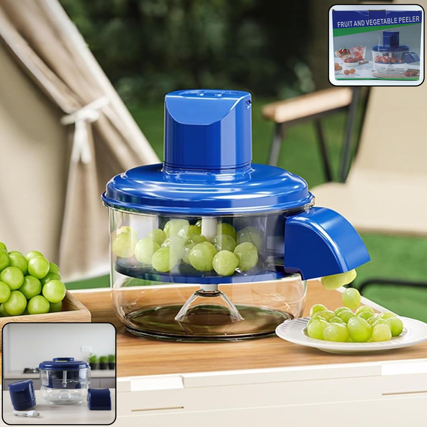 Multi-Purpose Fruit and Vegetable Peeler Set (1 Set)