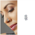 Triple Cluster Clip-On Nose Ring – No Piercing Needed Comfort