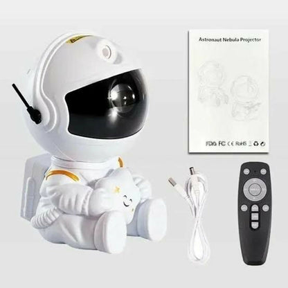 Astronaut Galaxy Projector Night Light with Remote & Nebula Effects
