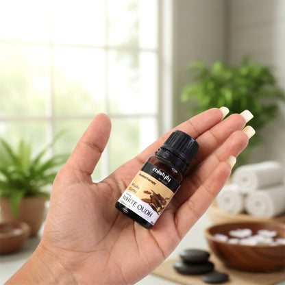 Eyelet White Oudh Aromatherapy Diffuser Oil – Musky & Earthy Fragrance (10ML)