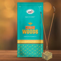 Kesar Woods Incense Sticks – Premium Saffron & Woody Aroma
