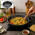 Cast Iron Skillet – Durable & Versatile for Gas & Induction Cooking
