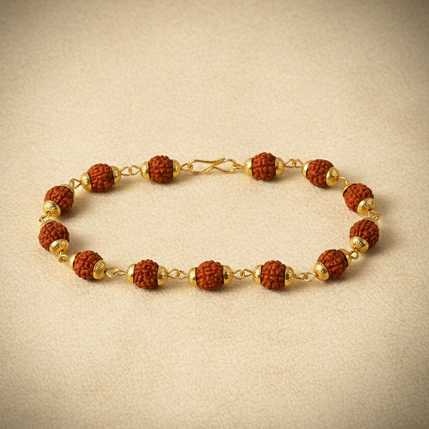 Trishul Shivling Pendant With Rudraksha Bead Necklace Combo