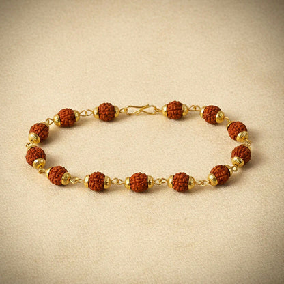 Trishul Shivling Pendant With Rudraksha Bead Necklace Combo