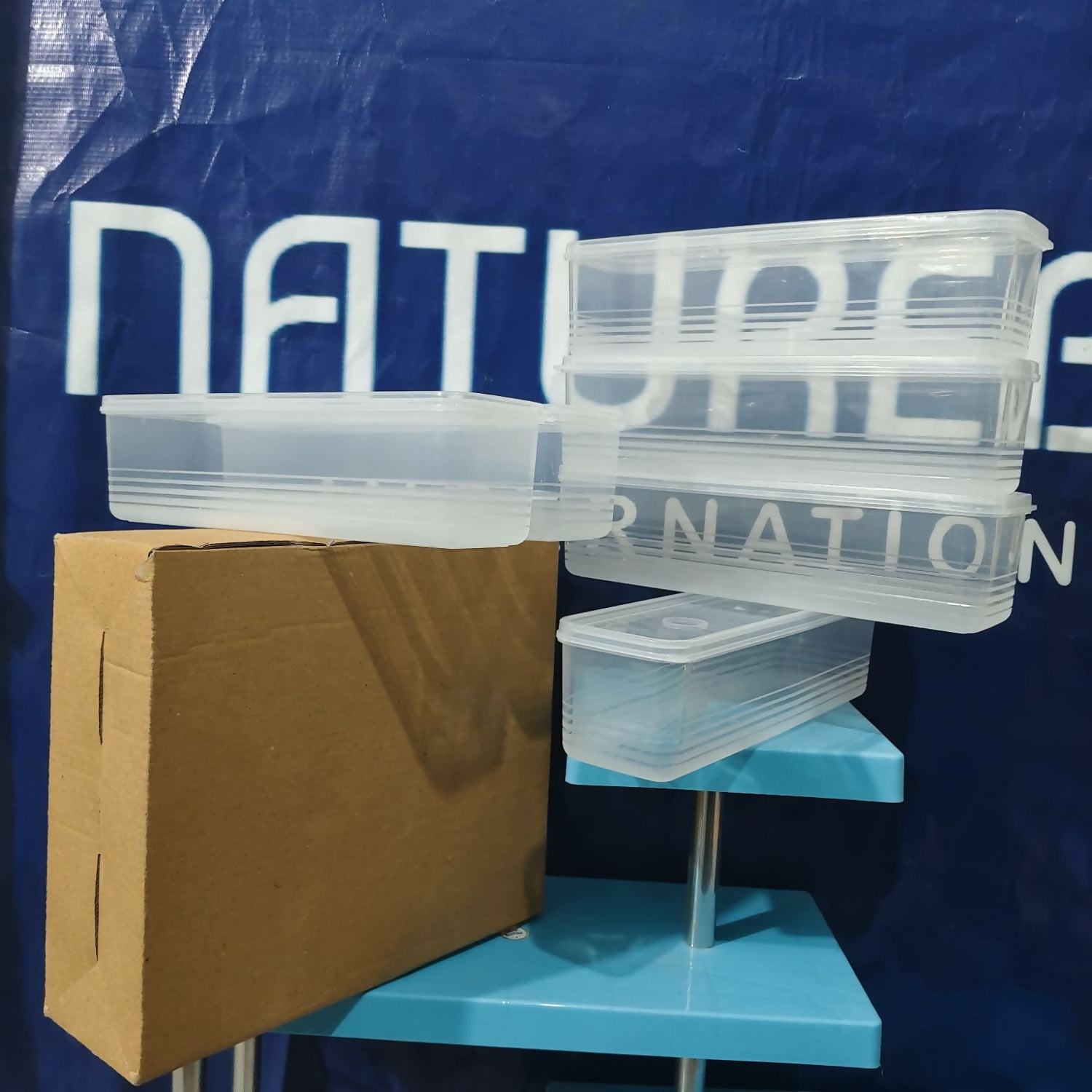 Noodel Plastic Container Pack of 6