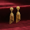 Jhumka Earrings – Timeless Traditional Gold Tone Design
