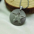 Star Pendant Necklace for Men – Durable & Stylish Accessory