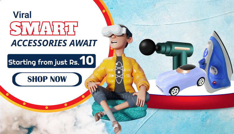 Smart viral gadgets accessories banner 