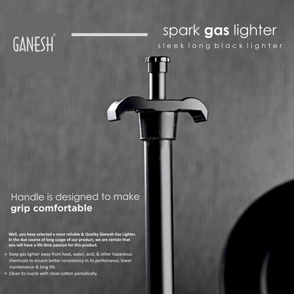 Long handle Ganesh stick gas lighter