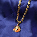 Ganpati Pendant Necklace – Devotional Spiritual Jewelry