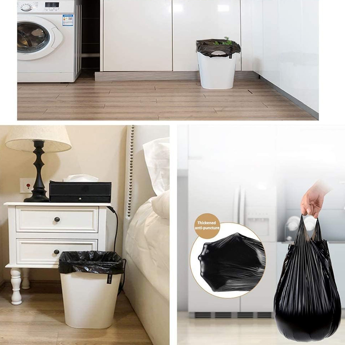 Garbage Bags – Pack of 4 Rolls (45 × 40 cm)