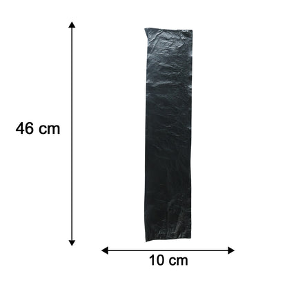 Plastic garbage bag dimensions