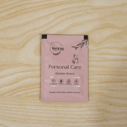 Personal hygiene wipe daily