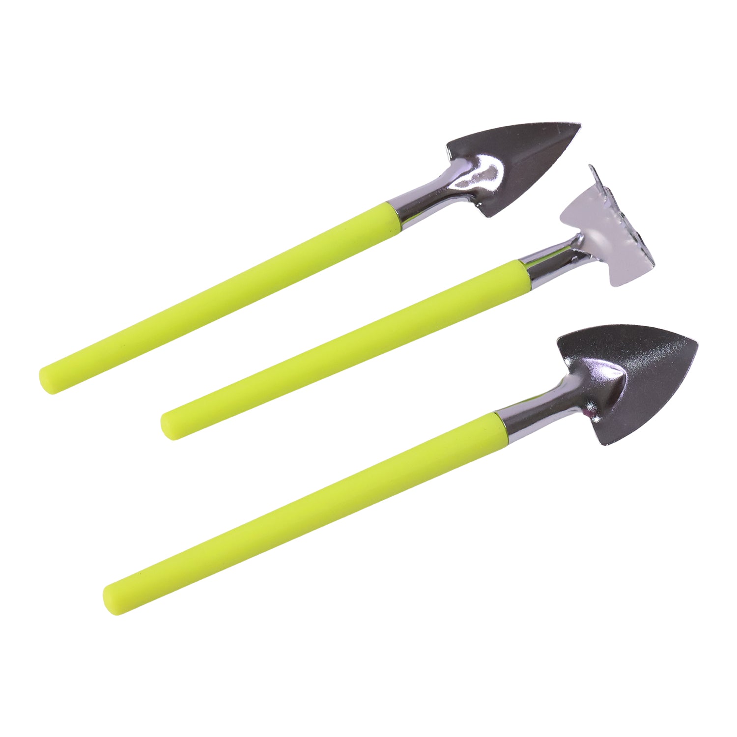 Top view of the entire Mini Gardening Tool Set arranged neatly on a surface.