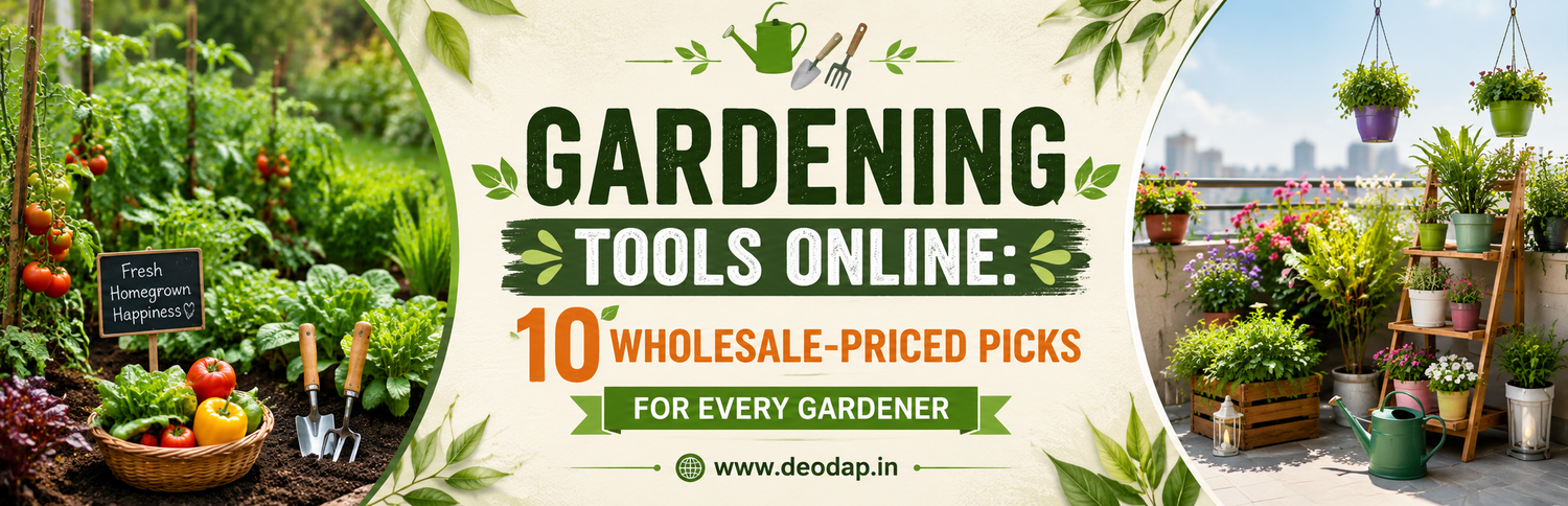 Gardening Tools Online: 10 Wholesale-Priced Picks for Every Gardener