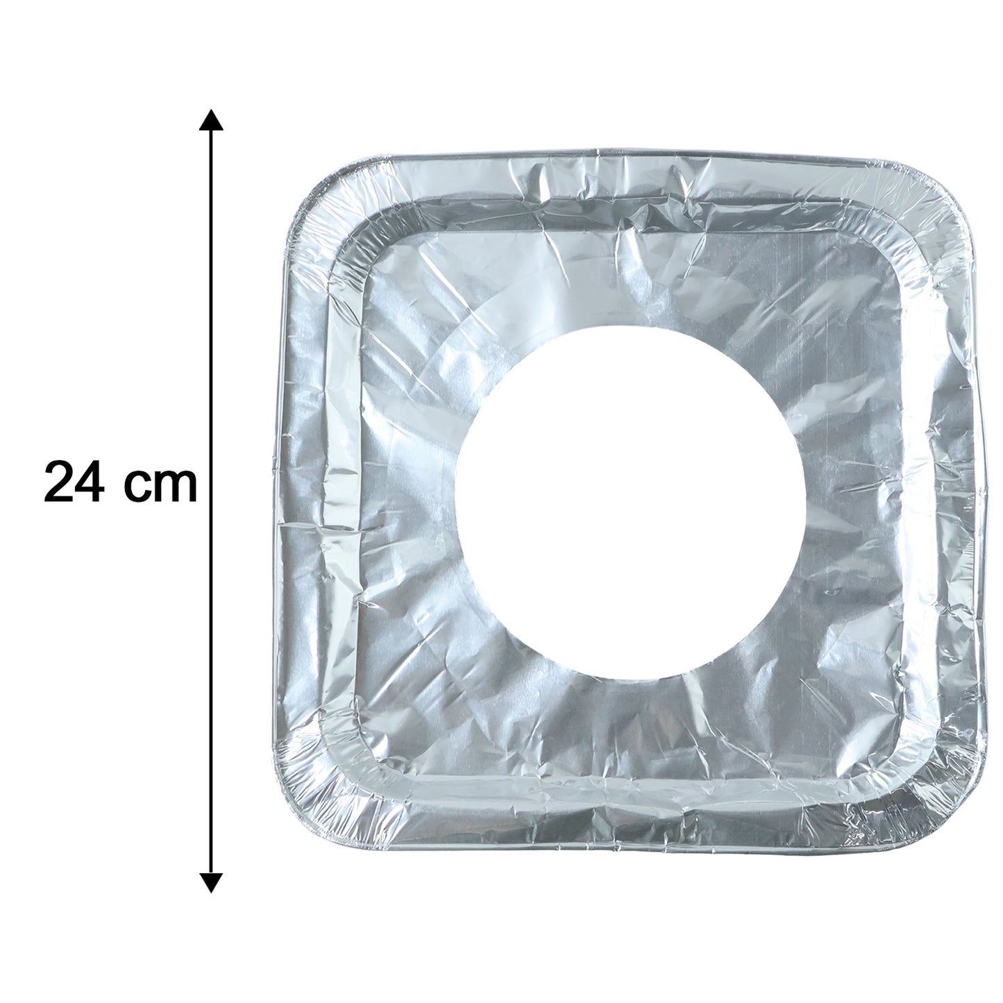 Size details of aluminium gas stove protector covers