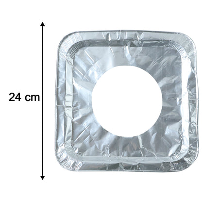 Size details of aluminium gas stove protector covers