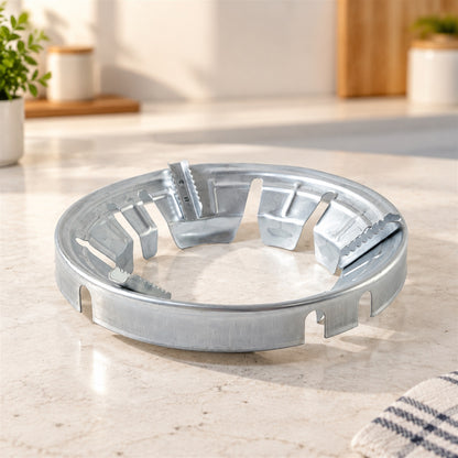 Gas Stove Burner Stand, Windproof Energy Saving Ring with Pan Support (1 Pc)