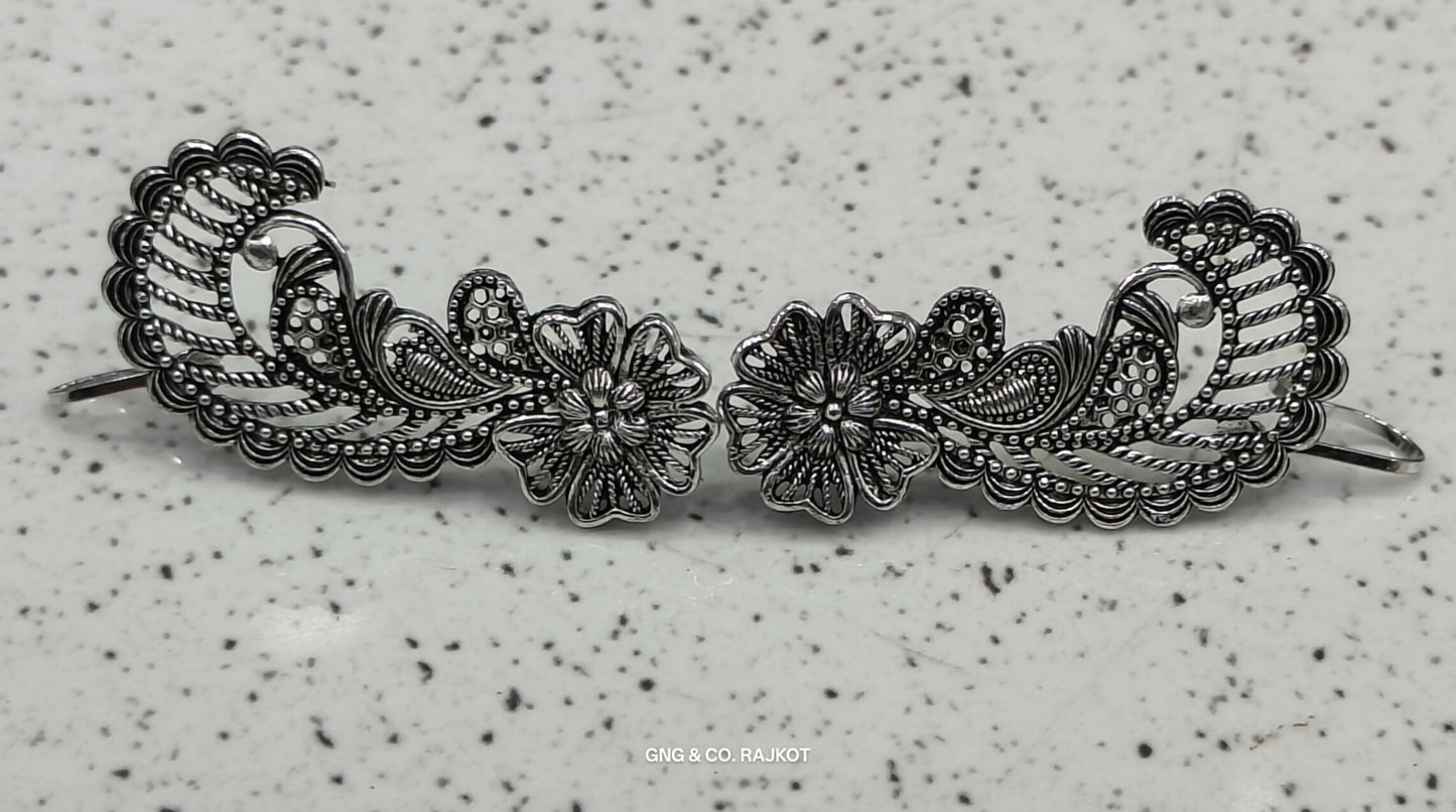 Silver Jhumka Earings