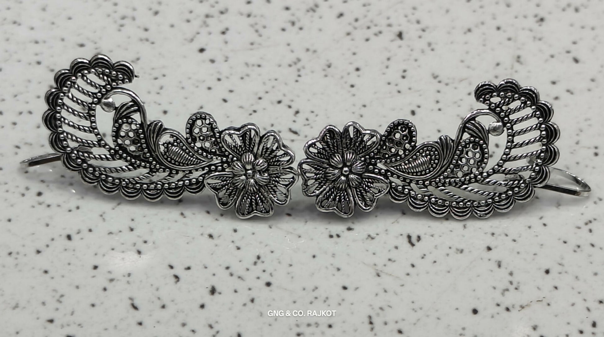 Silver Jhumka Earings