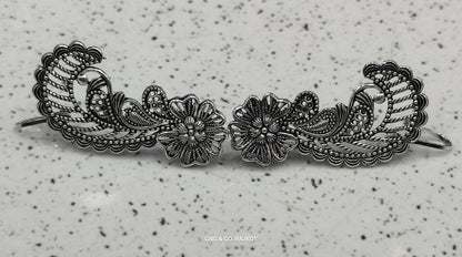 Silver Jhumka Earings