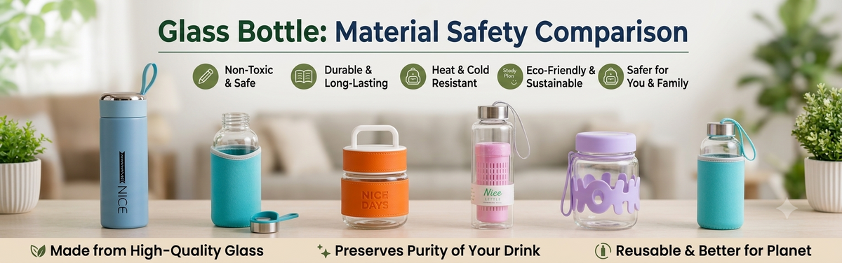 Glass Bottle: Material Safety Comparison